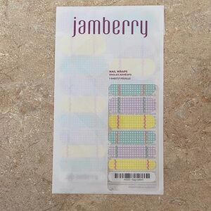 Jamberry Egg-cellent Pastel Plaid Nail Wraps